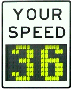 Su velocidad es 36mph