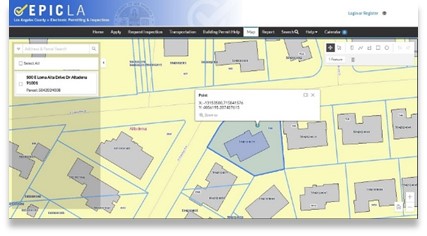 Map application photo