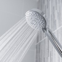 Showers: A five-minute shower with a water-efficient head saves 12.5 gallons over a 10-minute one.