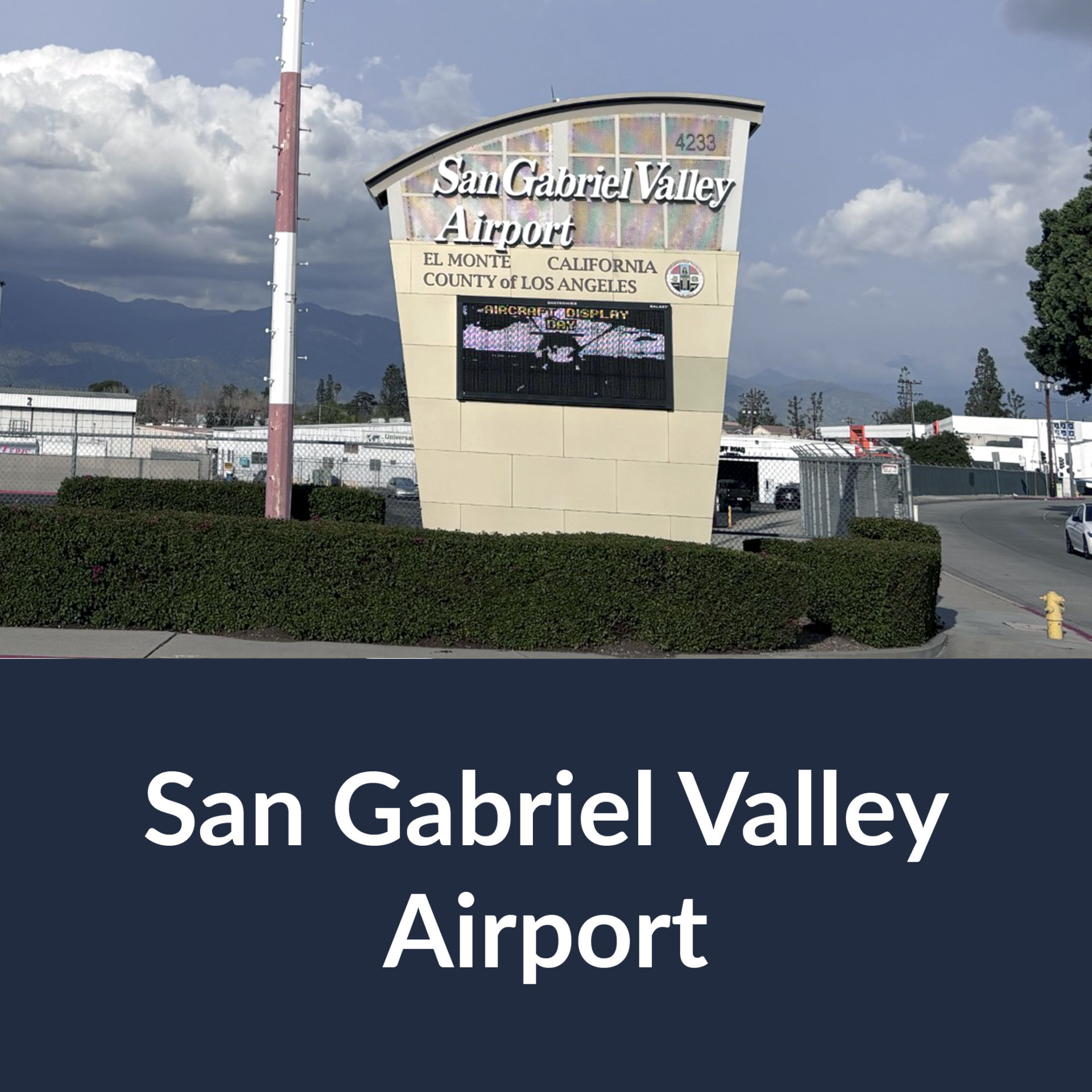 San Gabriel Valley airport image