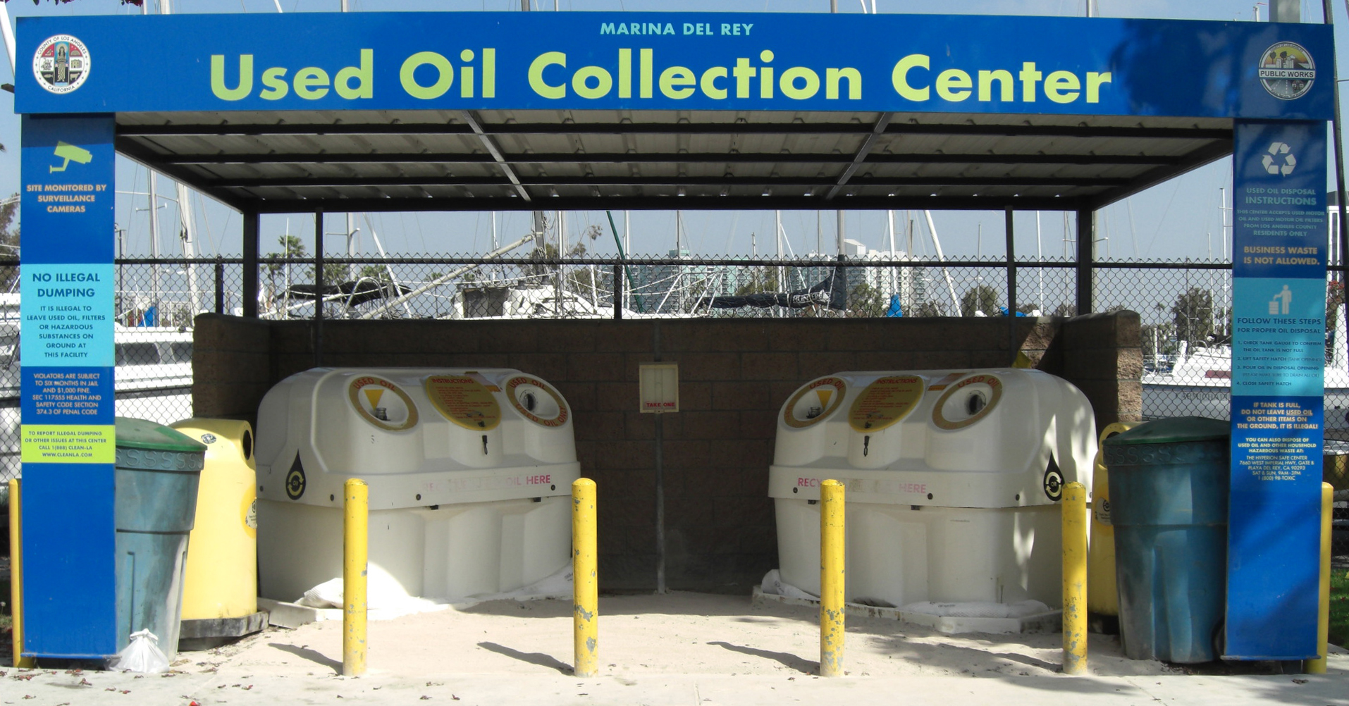 Used Oil Collection Center