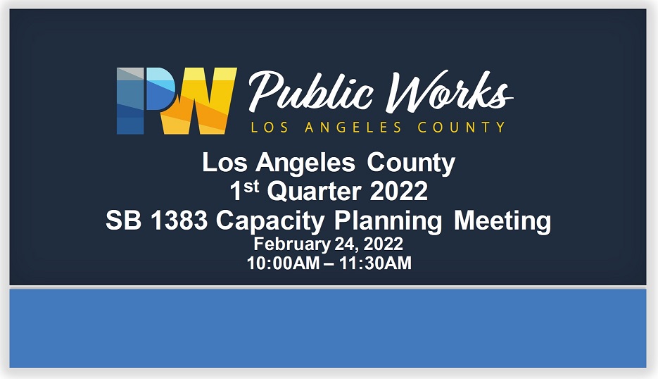 Public Works Presentation Slides