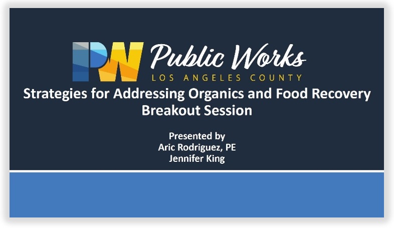 Sustainability Summit (Organics Breakout Session) Slides