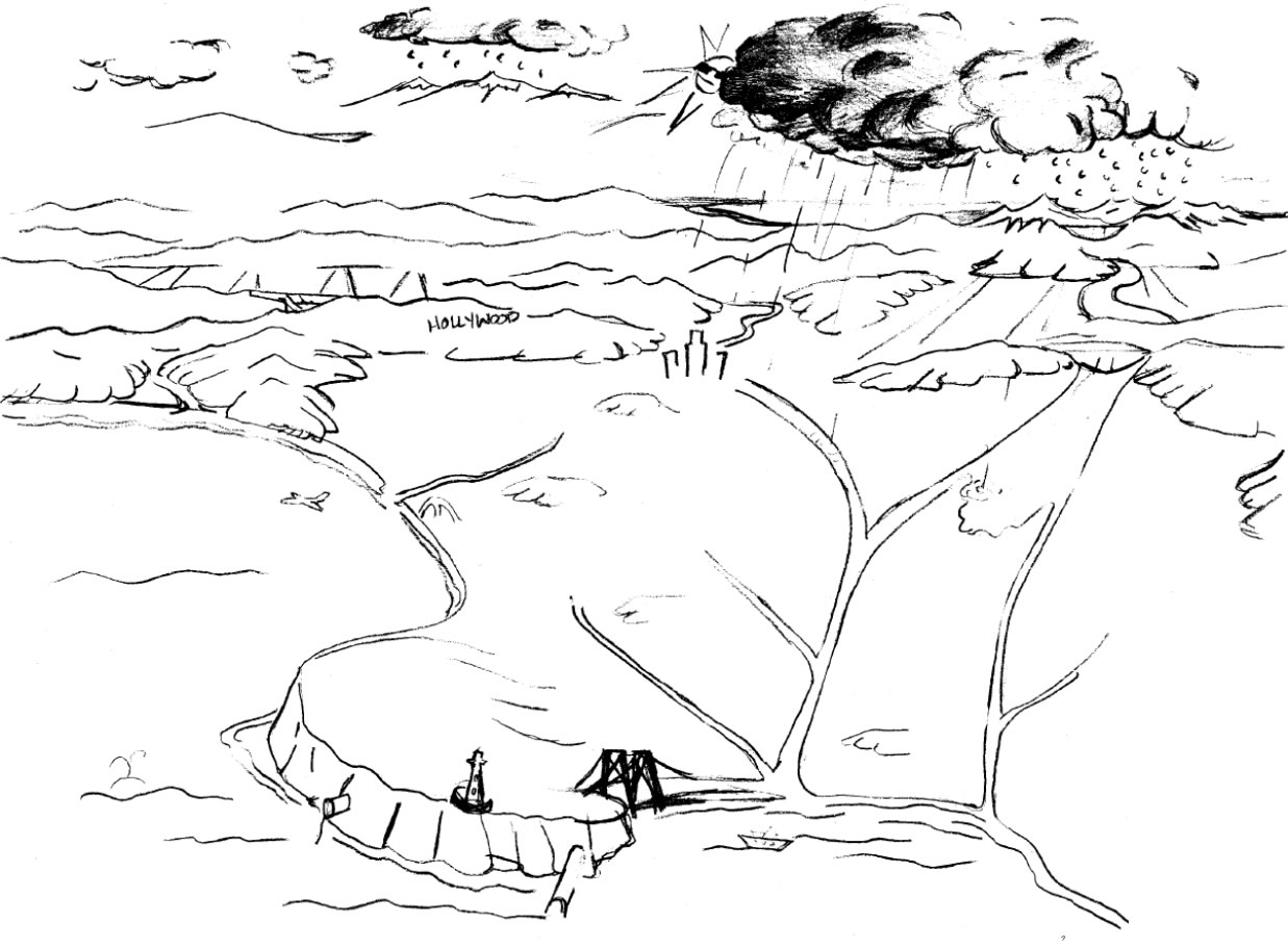 Illustration of Stormwater Management
