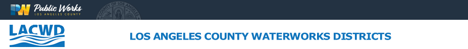 LA County Waterworks Districts