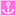 pink anchor icon