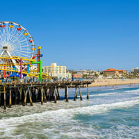 San Fernando Valley to Santa Monica Beach Bus