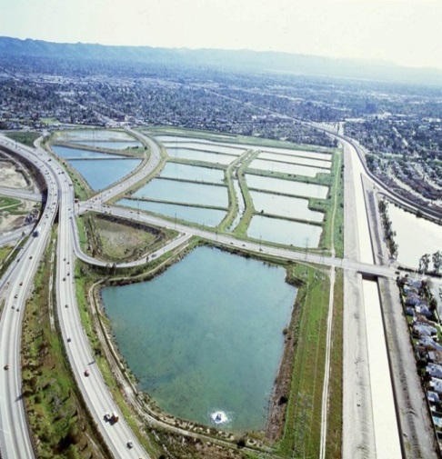 Ariel View of Tujunga Spreading Ground